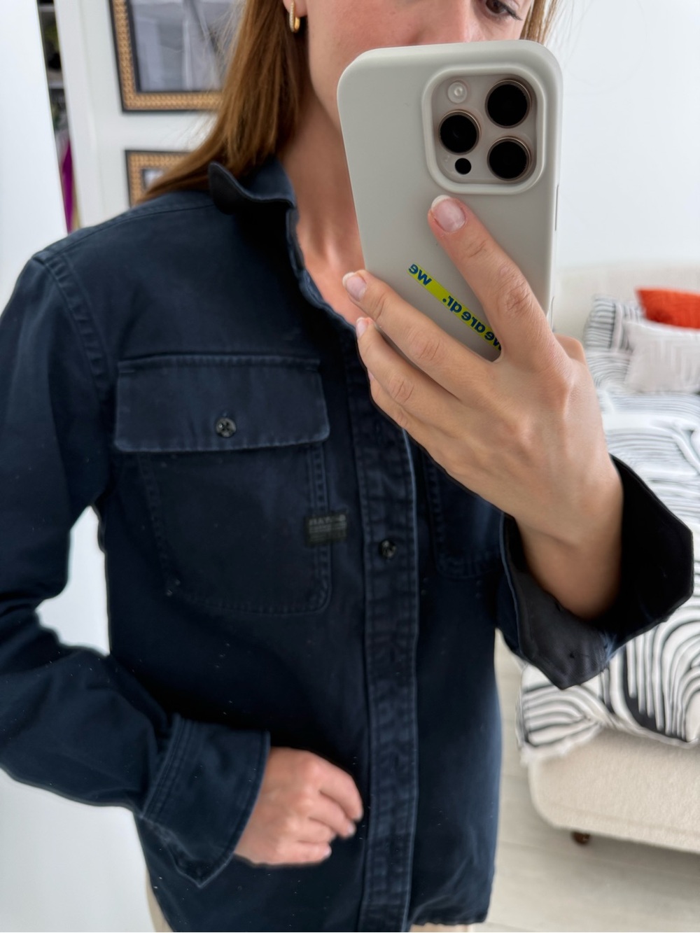 G-Star Raw Black Button-Up Shirt Jacket - Picture 6 of 15